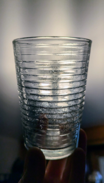 Résidus de savon persistants