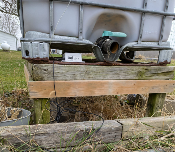 Réservoir de récupération d’eau de pluie pour jardin